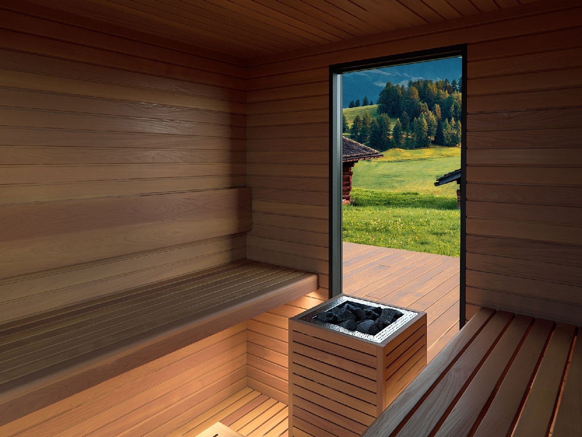 Outdoor sauna Gallery image 5