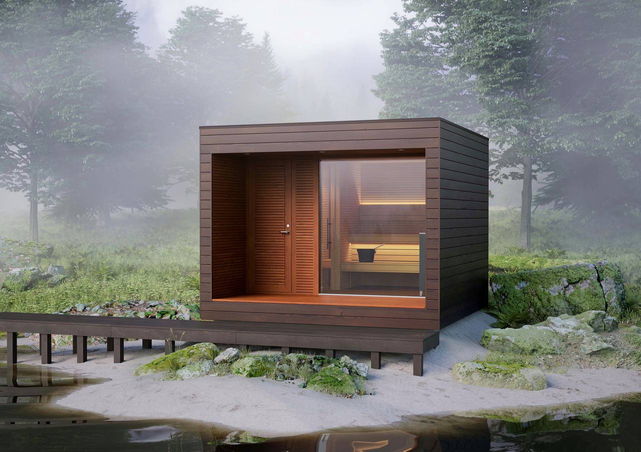 Outdoor sauna
